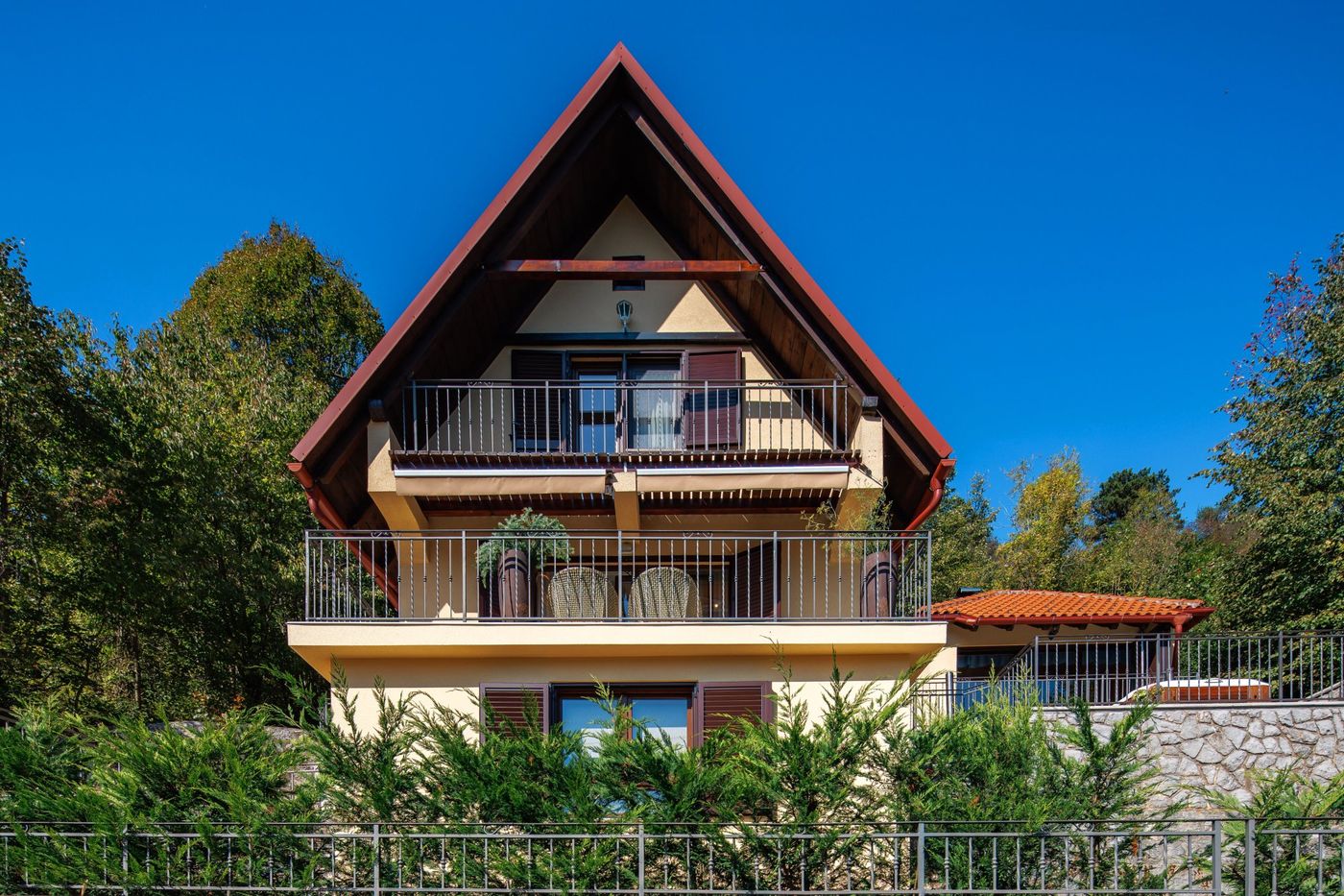 Hillside Lodge mountain retreat exterior Gorski Kotar Croatia
