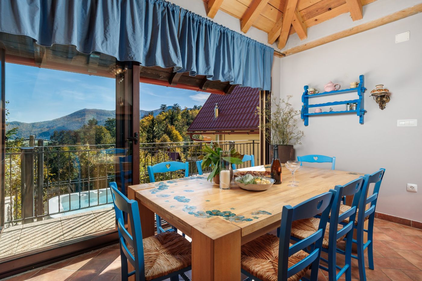 Sauna interior Harvia Hillside Lodge Gorski Kotar