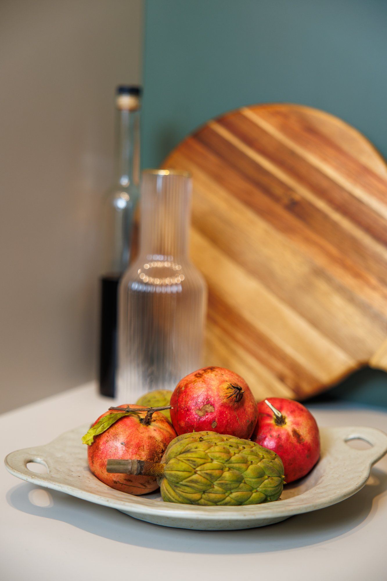 Living room fireplace winter mountain retreat Croatia
